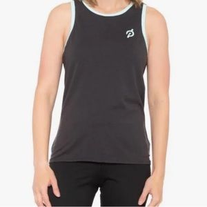 NWT Peloton Tulip Back Tank Gray and Mint Green. Size Small.